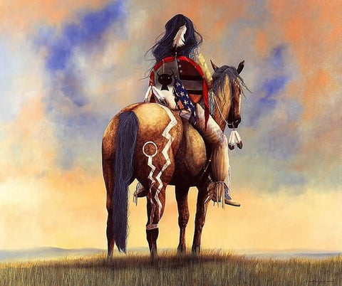 The Spirit Never Dies, painting by JD Challenger